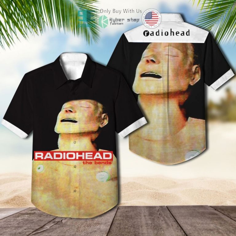 radiohead band the bends album hawaiian shirt 1 82589