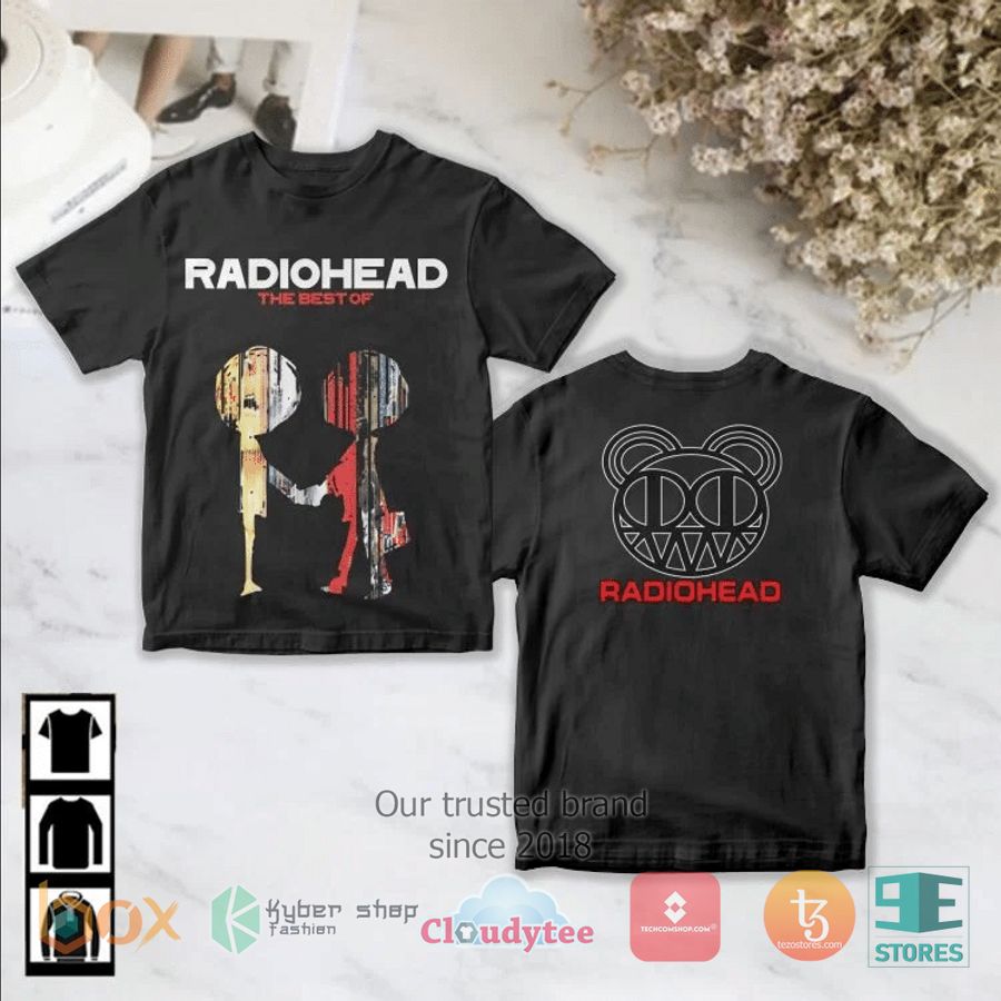 radiohead band the best of album 3d t shirt 1 50723