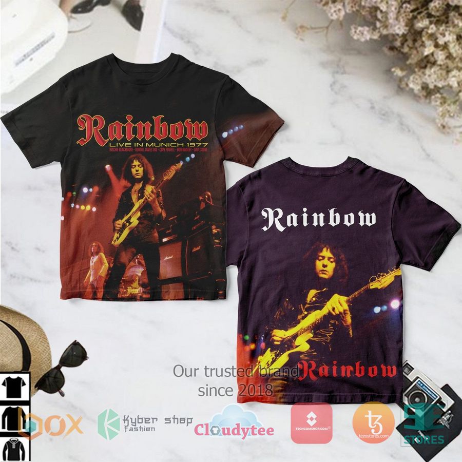 rainbow band live in munich 1977 album 3d t shirt 1 46490