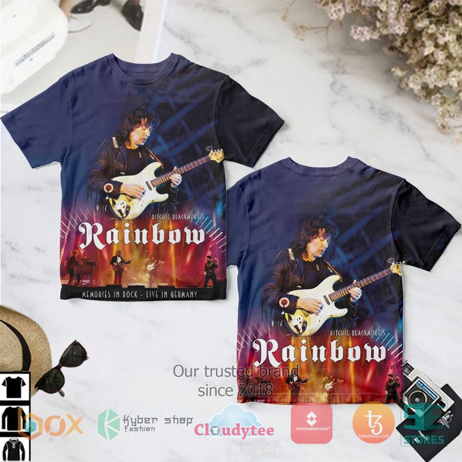 rainbow band memories in rock live in germany album 3d t shirt 1 63368