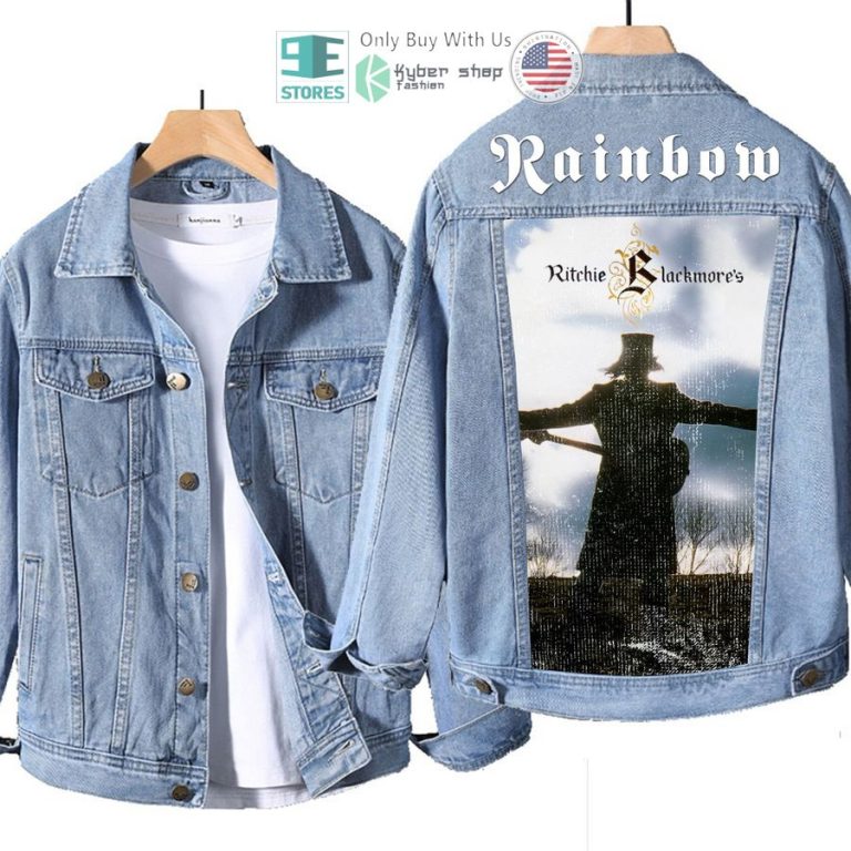 rainbow band stranger in us all album denim jacket 1 46898