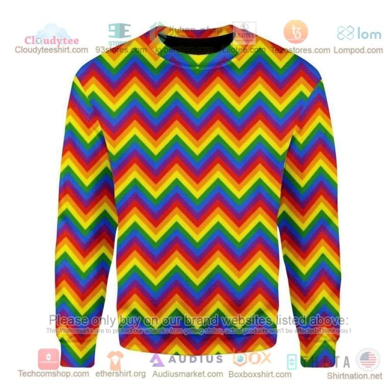 rainbow pride sweatshirt sweater 1 17819