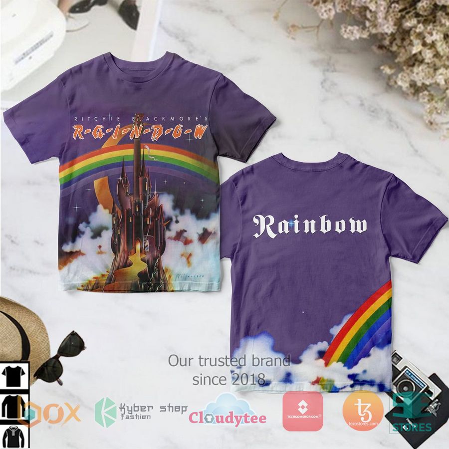 rainbow ritchie blackmores rainbow album 3d t shirt 1 80897