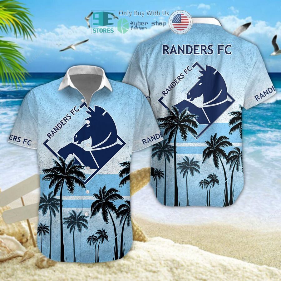 randers fc blue hawaii shirt shorts 1 12756