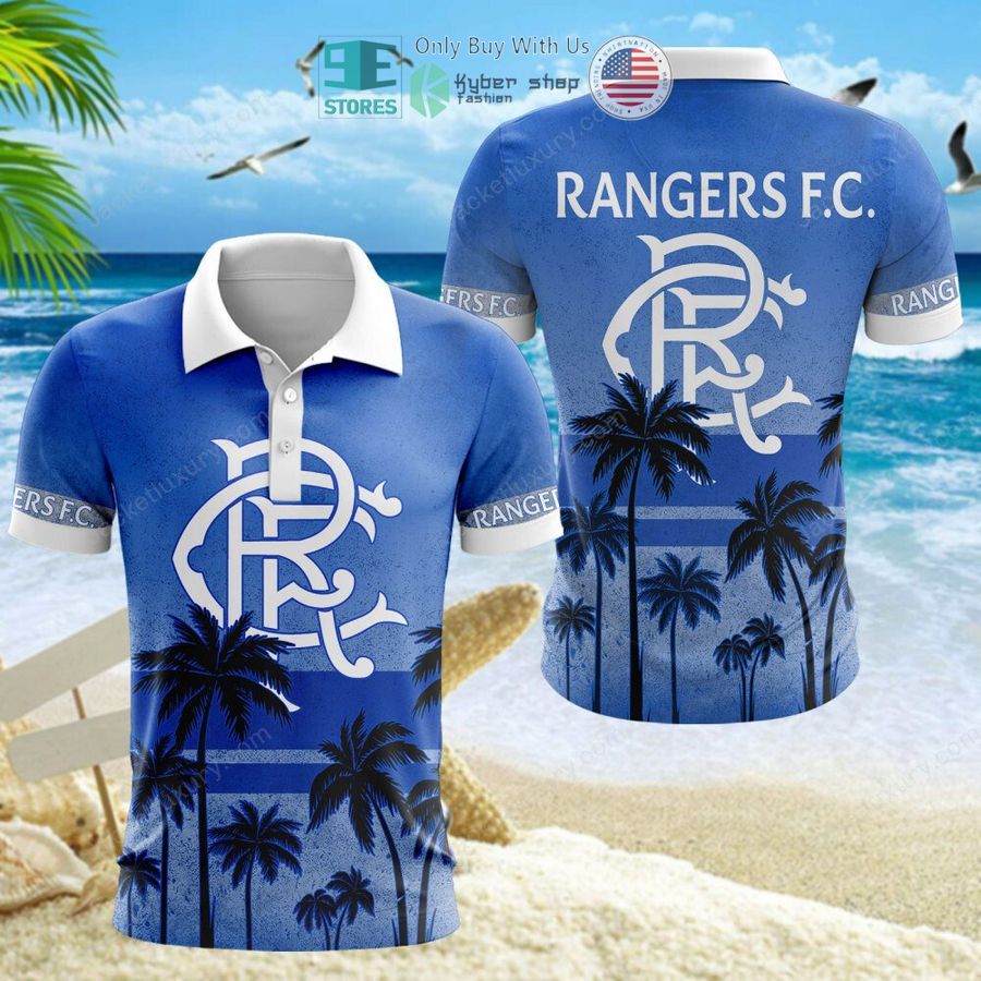 rangers football club blue hawaii shirt shorts 13 21027