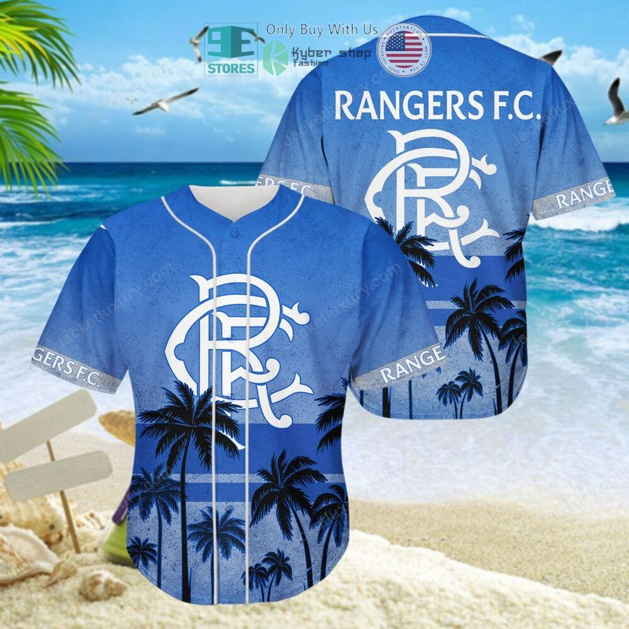 rangers football club blue hawaii shirt shorts 9 70364