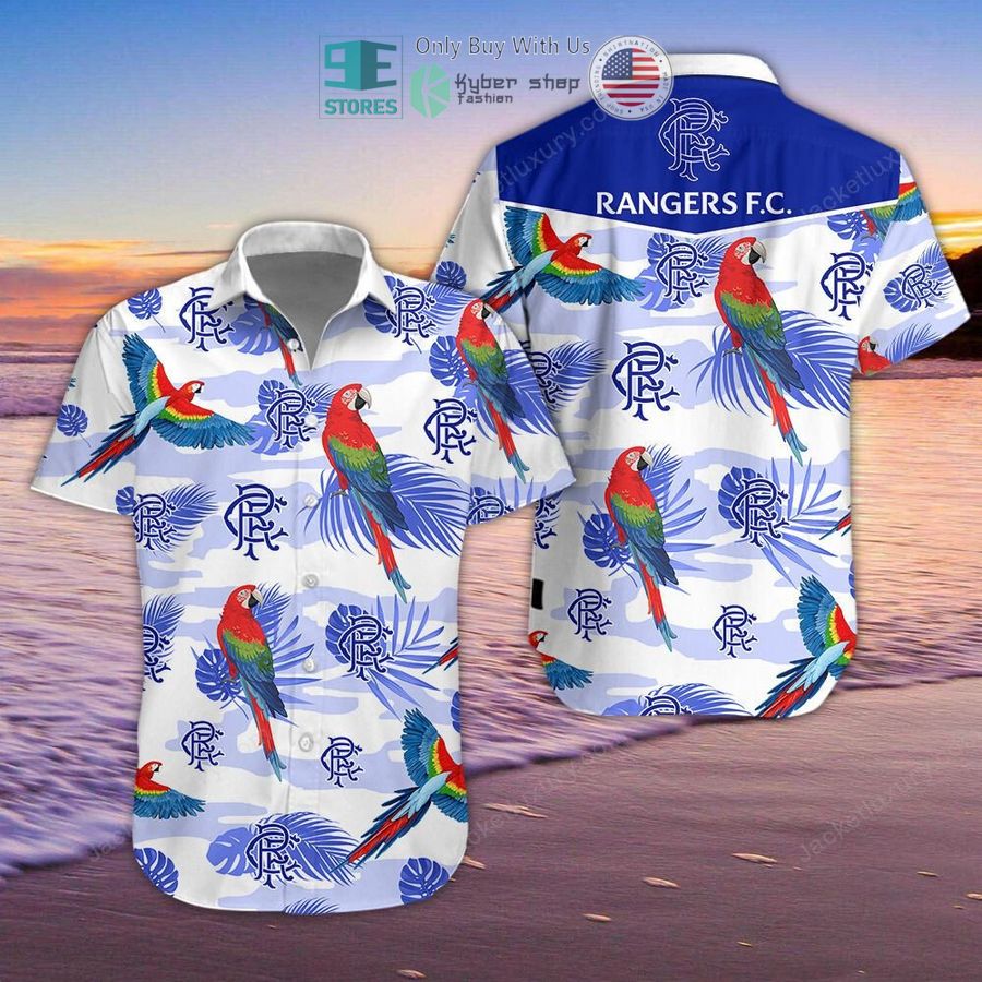 rangers football club parrot hawaii shirt shorts 1 52736