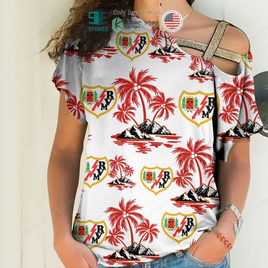 rayo vallecano hawaii shirt shorts 10 52756