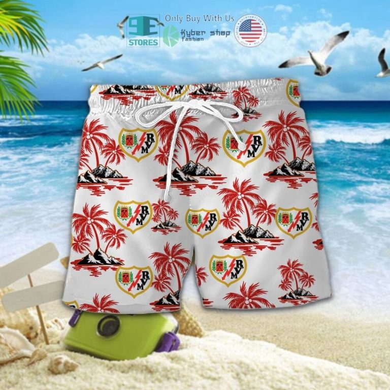 rayo vallecano hawaii shirt shorts 2 40956