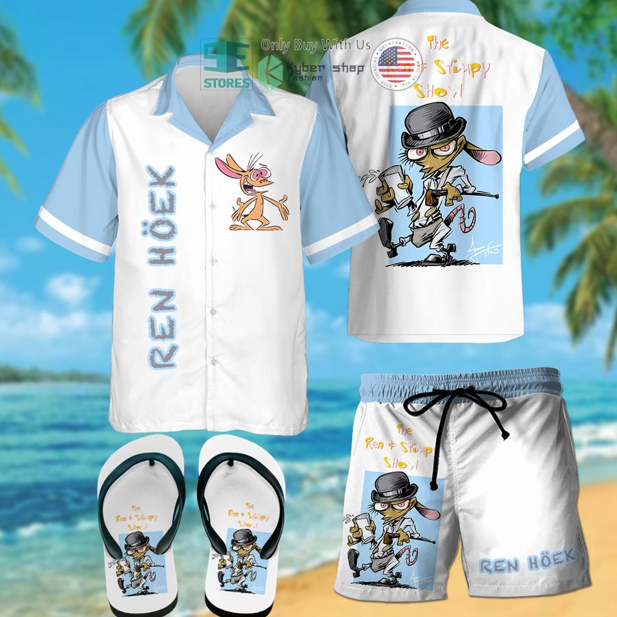 ren hoek hawaiian shirt shorts 1 55592