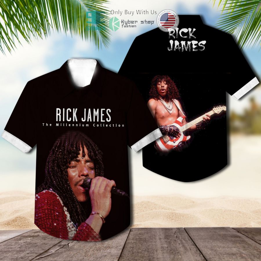 rick james the millennium collection album hawaiian shirt 1 50713