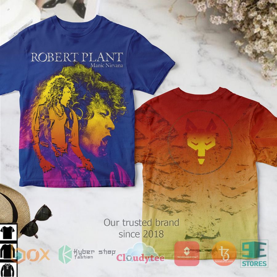 robert plant manic nirvana album 3d t shirt 1 56983