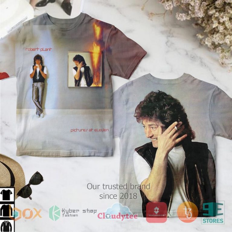 robert plant pictures at eleven album 3d t shirt 1 6118