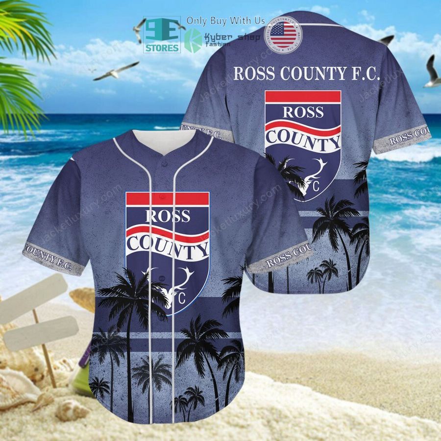 ross county football club hawaii shirt shorts 10 73072