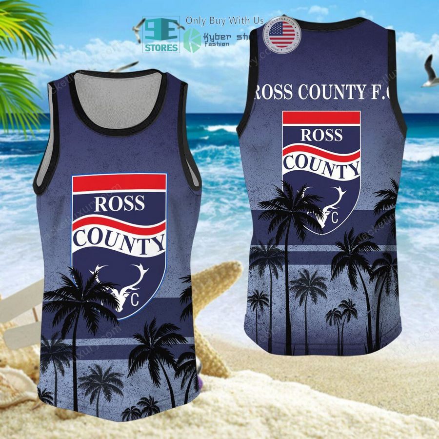 ross county football club hawaii shirt shorts 12 85856
