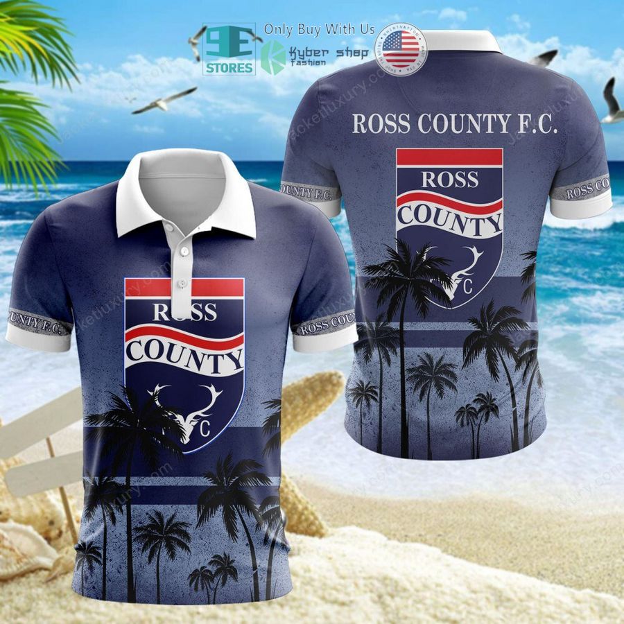 ross county football club hawaii shirt shorts 13 89897