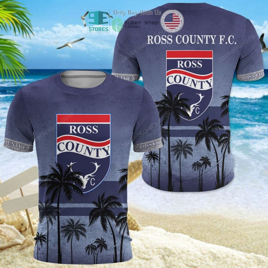 ross county football club hawaii shirt shorts 15 11031
