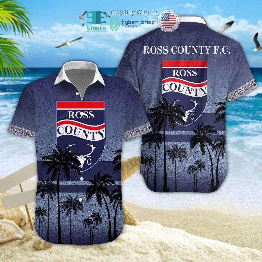 ross county football club hawaii shirt shorts 2 30618
