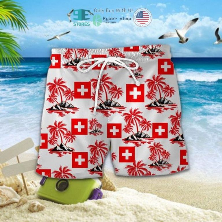 rossocrociati switzerland national football team hawaiian shirt shorts 2 97519