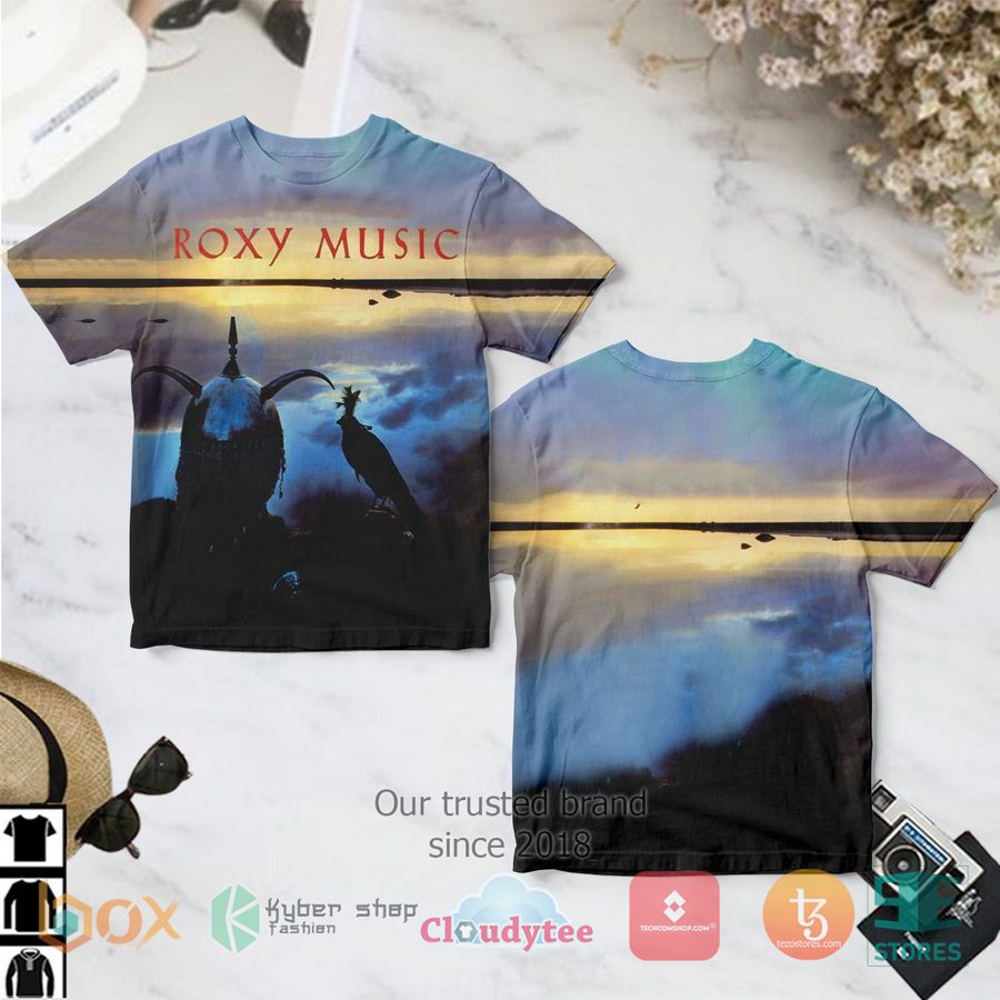 roxy music avalon album 3d t shirt 1 86276