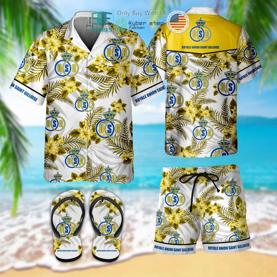 royale union saint gilloise hawaii shirt shorts 1 61074