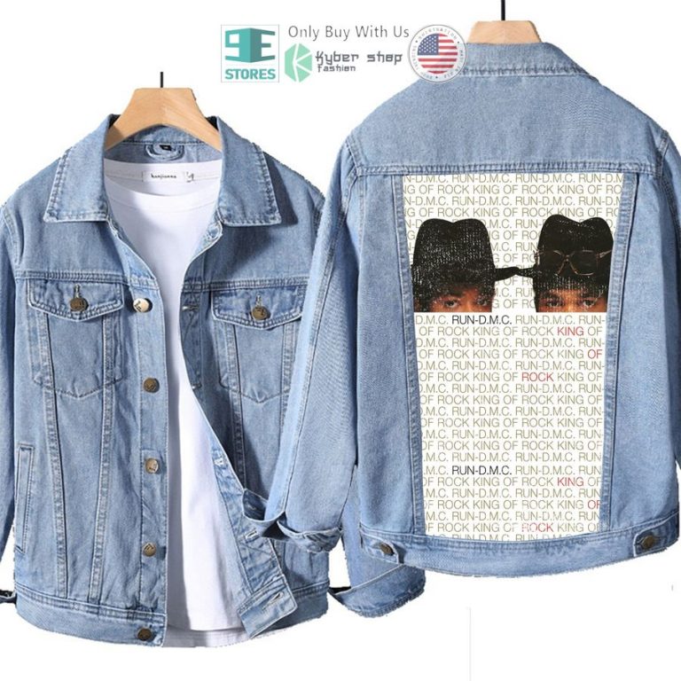 run d m c king of rock album denim jacket 1 2411