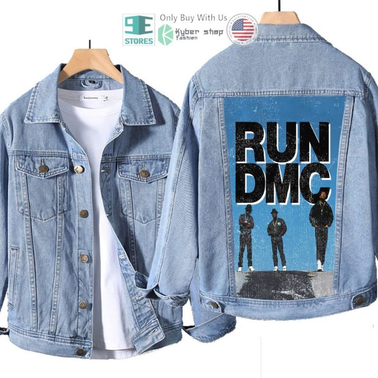 run d m c tougher than leather album denim jacket 1 59551