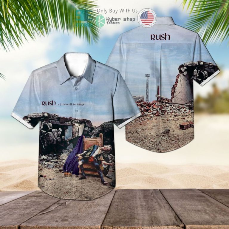 rush band a farewell to kings album hawaiian shirt 1 34758