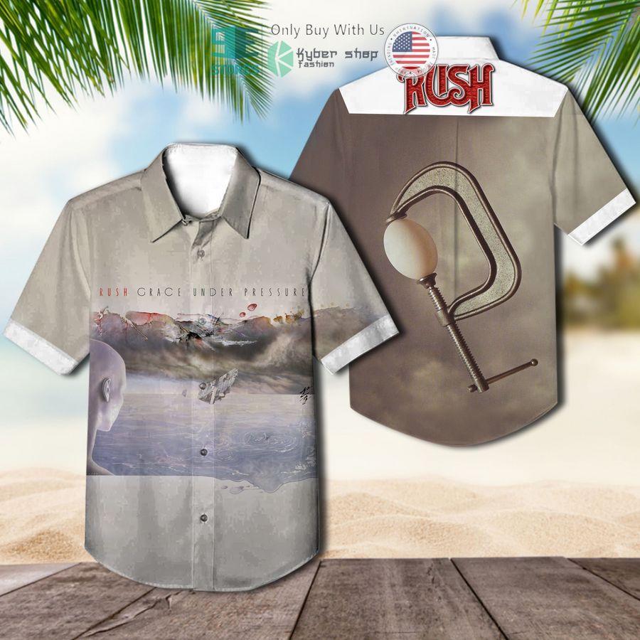 rush band grace under pressure album grey hawaiian shirt 1 72518