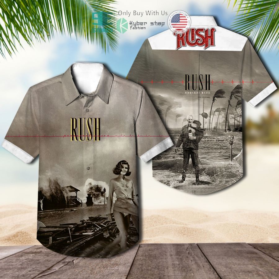 rush band permanent waves album hawaiian shirt 1 51142
