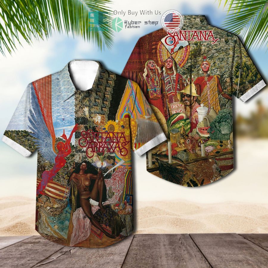santana band abraxas album hawaiian shirt 1 62870