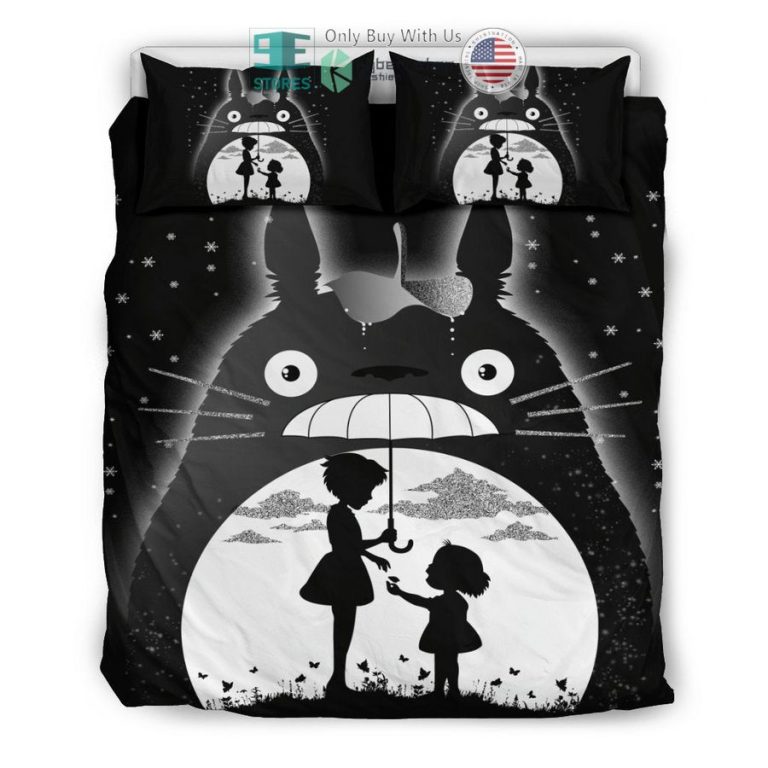 satsuki and mei my neighbor totoro bedding set 3 49680