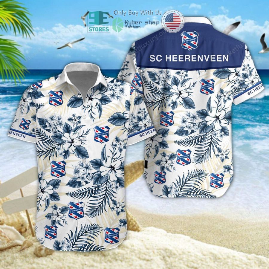 sc heerenveen navy hawaii shirt shorts 1 89626
