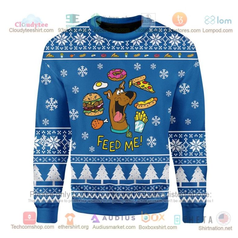 scooby doo feed me sweatshirt sweater 2 99215