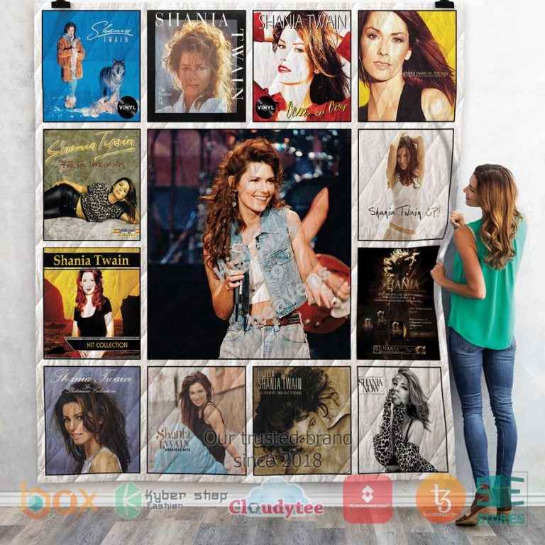 shania twain album covers quilt 1 94075