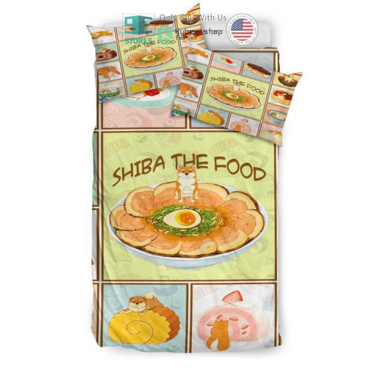 shiba the food bedding set 2 6880