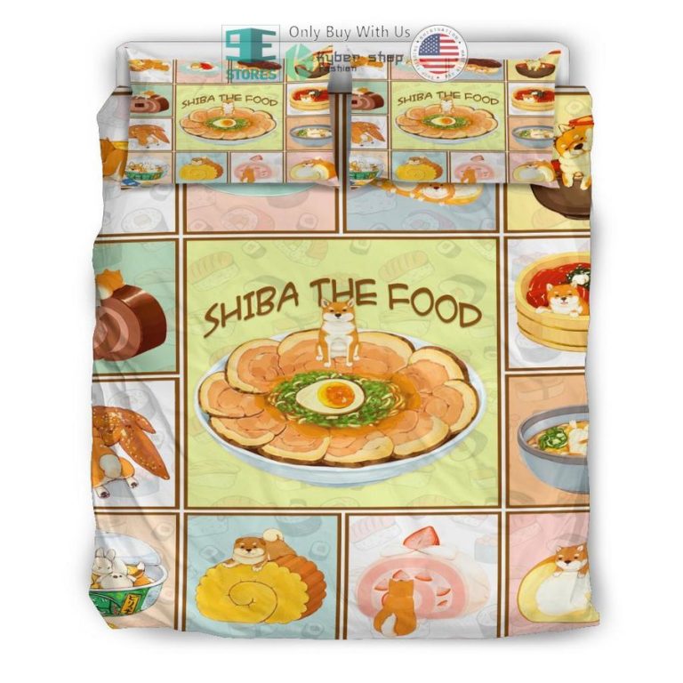 shiba the food bedding set 3 52059