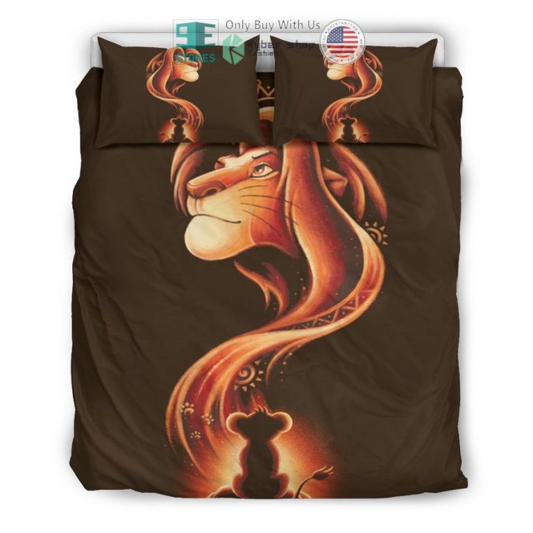 simba lion king brown bedding set 3 62731