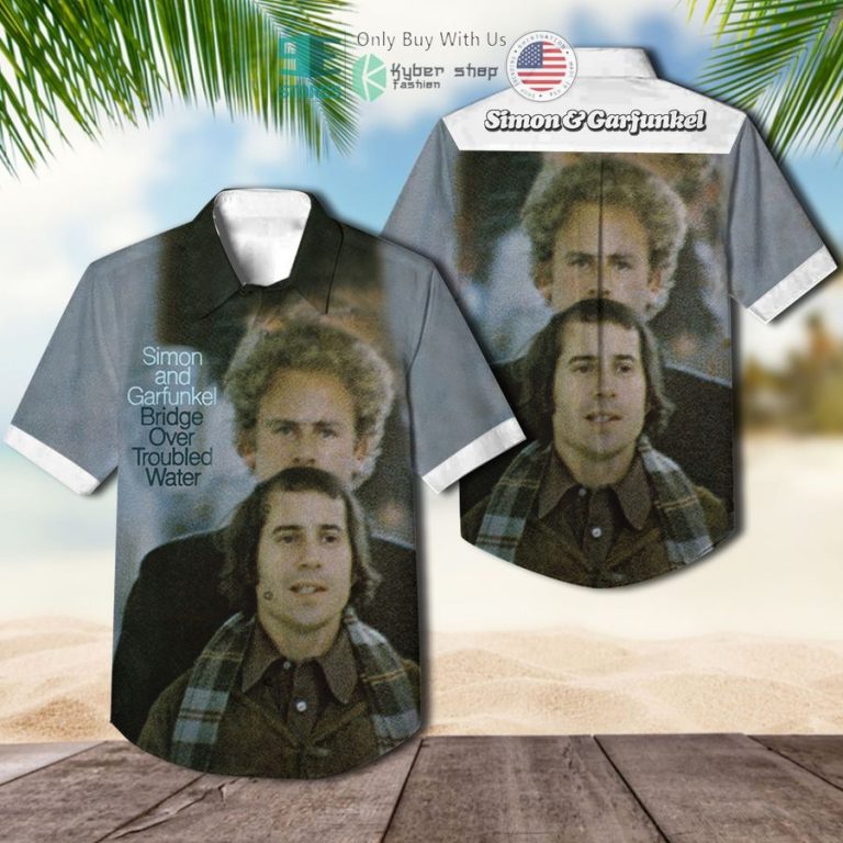 simon garfunkel bridge over troubled water album hawaiian shirt 1 96832