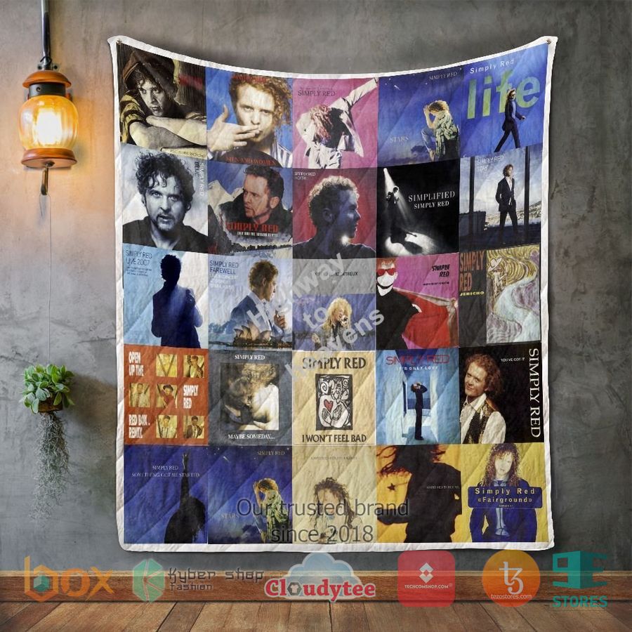 simply red album covers quilt 1 6349