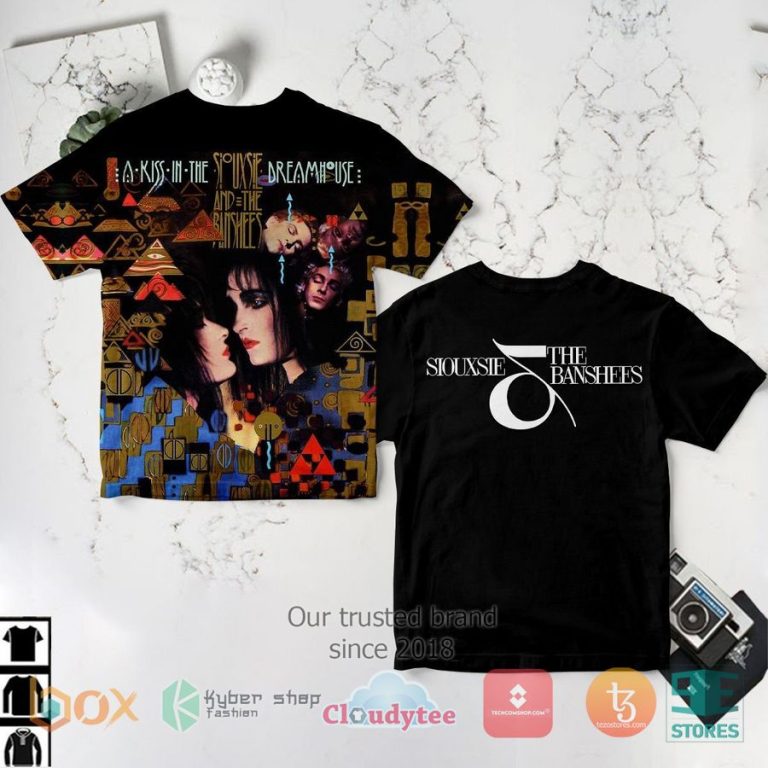 siouxsie band a kiss in the dreamhouse album 3d t shirt 1 42156