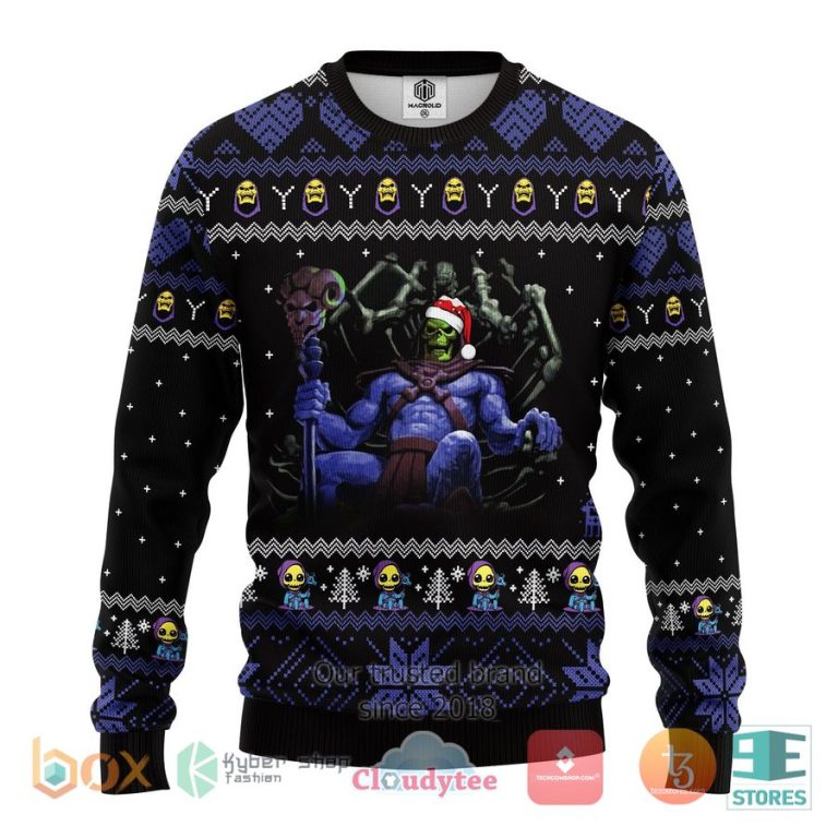 skeletor ugly christmas sweater 1 47835