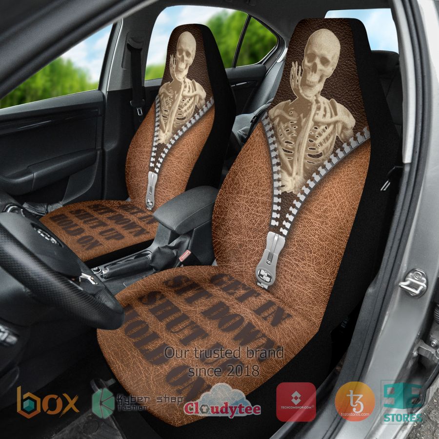 skelton get in shit down shut up hold on seat covers 1 27633