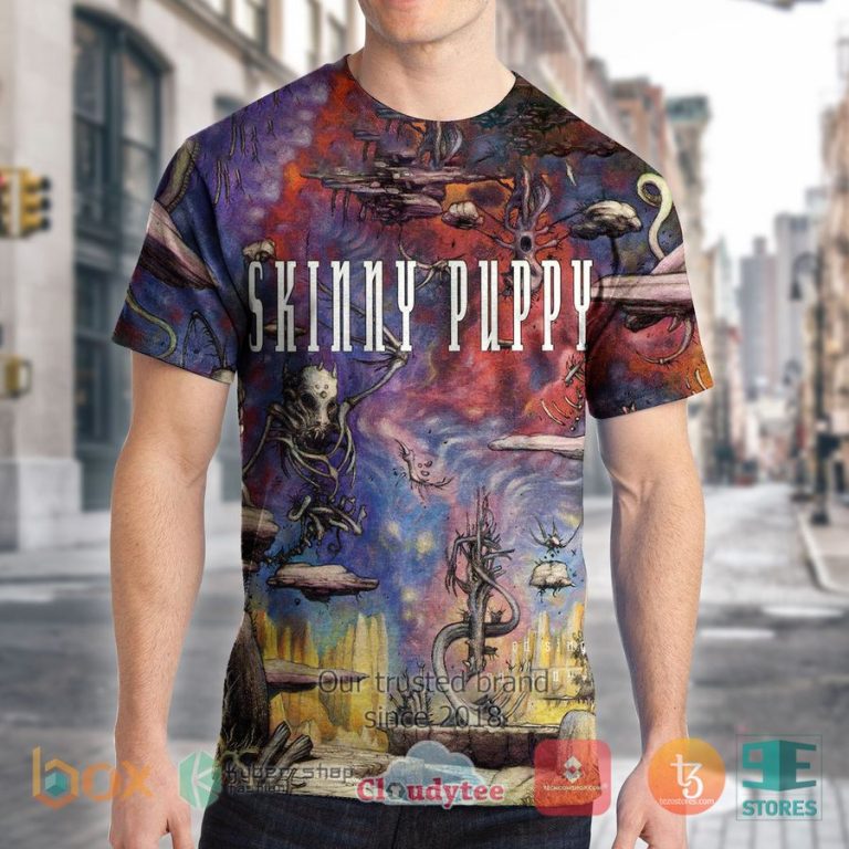 skinny puppy spasmolytic album 3d t shirt 2 84749