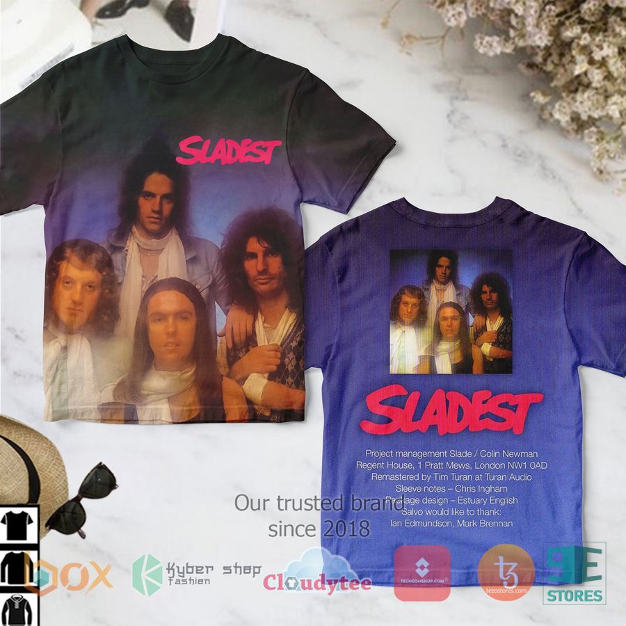 slade band sladest album 3d t shirt 1 40294
