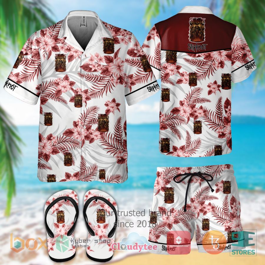 slipknot band hawaiian shirt shorts 1 79175