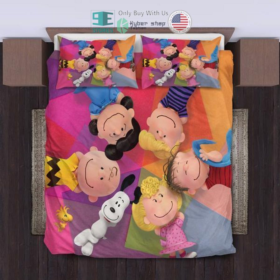 snoopy dog the peanuts characters bedding set 1 30344
