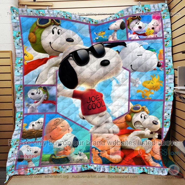 snoopy joe cool quilt 3 36092