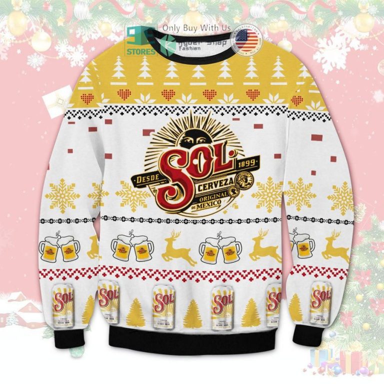 sol cerveza christmas sweatshirt sweater 1 22241