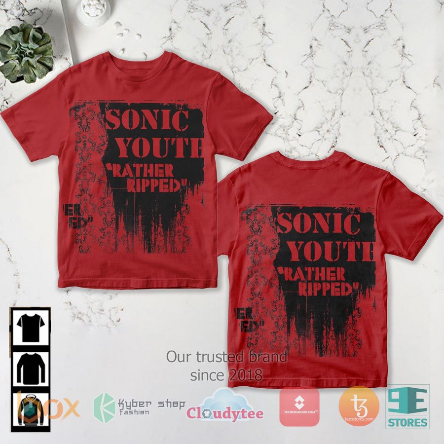 sonic youth rather ripped album 3d t shirt 1 95055